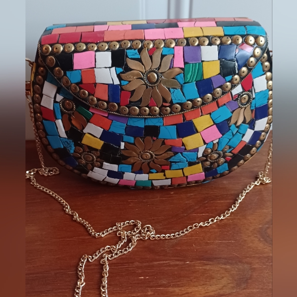 RAMLA Sunshine Mosaic Bag - Picture 3 of 10